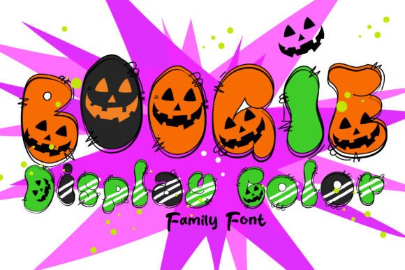 Boogie: A Playful Halloween Font for Creative Projects
