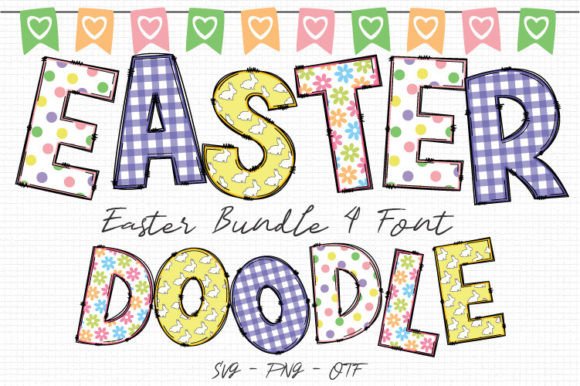 Easter Alphabet: A Sweet and Bubbly Display Font for Joyful Designs