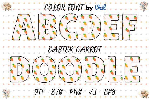 Easter Carrot: A Playful Font for Spring Projects