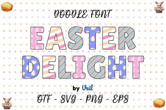 Easter Delight: A Playful Font for Creative Projects