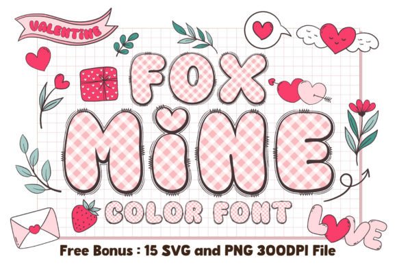Fox Mine: A Color Font for Playful and Charming Designs