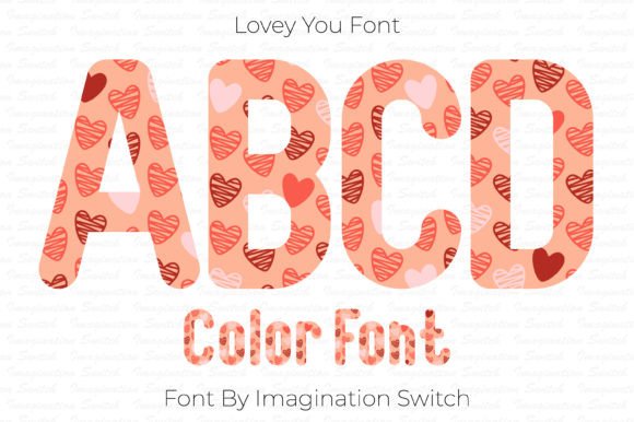 Lovey: A Colorful Creative Font for Modern Designers