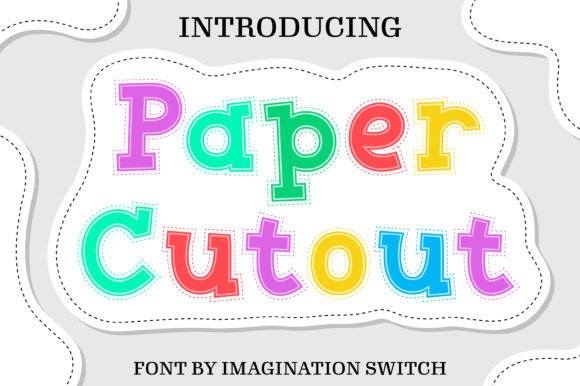 Paper Cutout: A Dynamic Color Font for Modern Projects