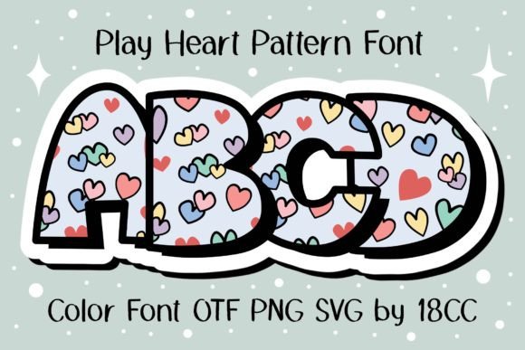 Play Heart: A Creative Font for Valentine's and Beyond