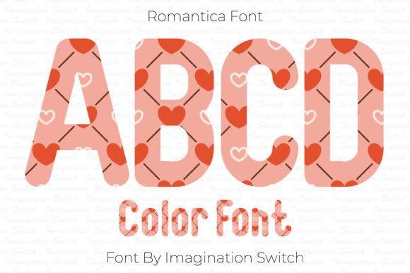 Romantica: A Creative Font with Captivating Color