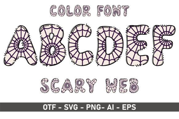 Scary Web: A Playful Font for Creative Projects