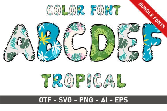 Tropical Bundle: Infusing Playful Energy into Your Designs