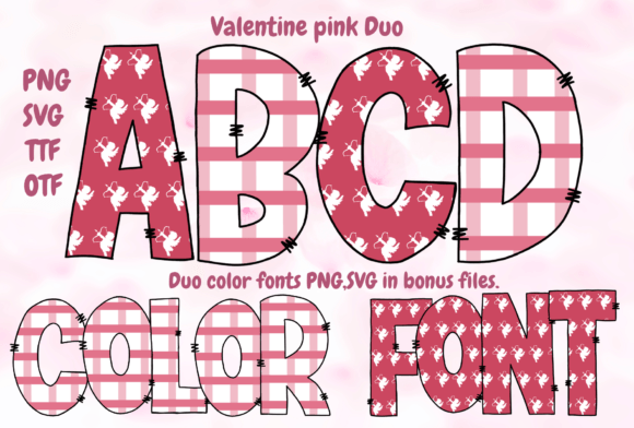 Valentine Pink Duo: A Creative Font for Love-Driven Design